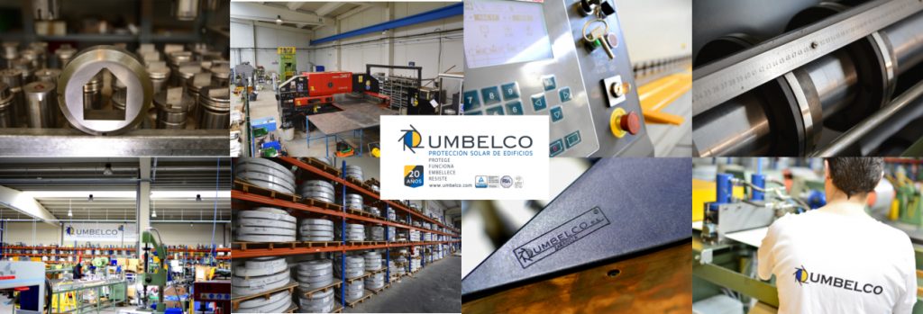 Celosias de aluminio Umbelco calidad