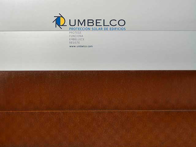 celosias de lamas metalicas marca umbelco