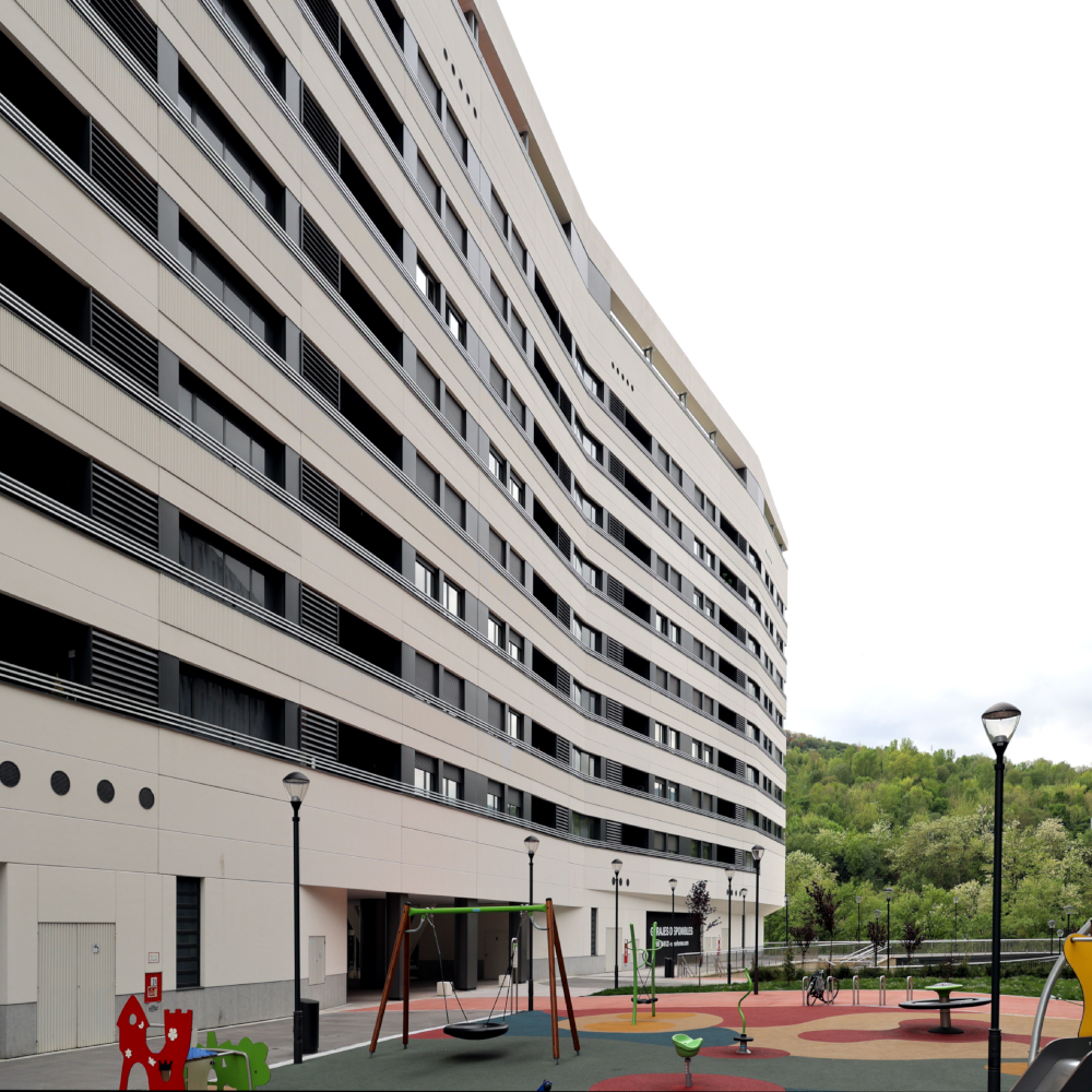 Celosías fijas de aluminio en Bilbao